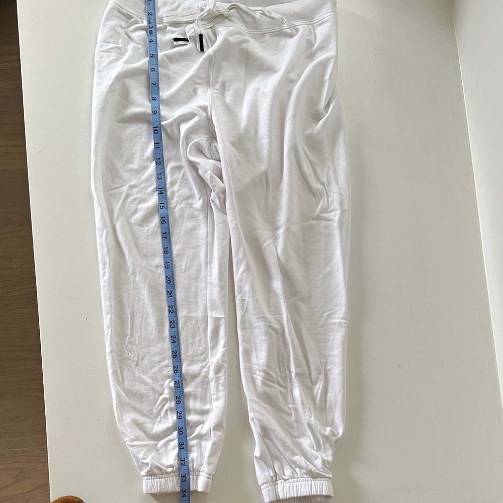 Stateside Women’s White  Drawstring Jogger Pants